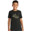 YOUTH Sport-Tek Tri-Blend Tee with CC SHOE logo!
