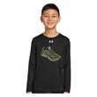 YOUTH Under Armour Long Sleeve T-Shirt "NEW" CC SHOE logo