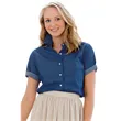 Women's Short-Sleeve Hudson Denim Shirt