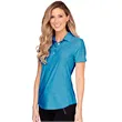 Women's Greg Norman Play Dry® Heather Solid Polo