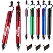 4-In-1 Stylus Ballpoint Pen With Phone Stand & Multi-Ink