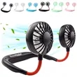 Wearable Portable Neck Fan for Personal Cooling