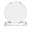 Round Crystal Glass Recognition Award