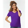 Gildan Women's Heavy Cotton™ V-Neck T-Shirt