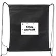 Non-Woven Polypropylene Drawstring Bag - 14.5"W x 17.5"H