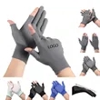 Breathable Work Gloves with Rubber Palm Grip