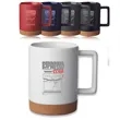 Caldwell 15 oz. Cork Base Ceramic Mugs