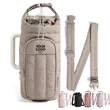 Puffy Water Bottle Carrier Bag with Multiple Pockets