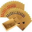 Waterproof Plastic Foil Luxury  Poker Playing Cards