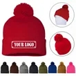 Cozy Knit Pom-Pom Beanie