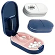 Portable Pill Splitter Pill Case with Stainless Steel Blade