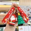 Creative Santa Clause Christmas Tree Key Chain Holder Bag