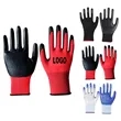 Protective Rubber-Coated Garden Gloves