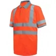 VISIPRO Short Sleeve Reflective Safety Polo with Bands,