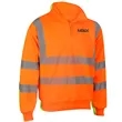 VISIPRO Reflective Safety Quarter-Zip Sweatshirt with Bands