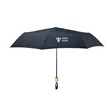 41" Arc Umbrella With 100% RPET Canopy & Bamboo Handle
