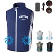 Cooling Vest and Air Conditioned Jacket Without Power Bank