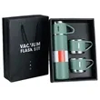 Vacuum Insulated Stainless Steel Travel Mug Flask Set