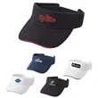 Solid Color Brushed Cotton Visor with Sweatband