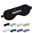 Imitation Silk Sleep Mask With Ear Strap