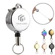 Outdoor portable anti-loss retractable rope buckle key chain