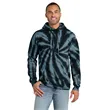 Port & Co Tie-Dye Pullover Hooded Sweatshirt.
