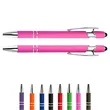 Soft-Touch Aluminum Pen w/ Stylus
