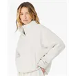 BELLA + CANVAS Women's Sponge Fleece Half Zip Pullover