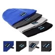 Wireless Knit Beanie Cap With Bluetooth Earphone