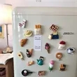3D Gourmet Food Resin Refrigerator Magnet