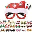 Holiday party picnics eyewears glitter Christmas eyeglasses