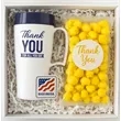 Thank You Tumbler & Popcorn Gift Set:  Made in USA