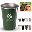 Party camping travel stackable tumbler stainless steel cups