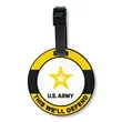 Officially Licensed U.S. Army PVC Luggage Tag