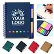 Spiral Jotter Notebook With Sticky Notes Flags & Pen