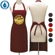 12 oz. Waterproof Woven knitted Kitchen Aprons w/ 2 Pockets
