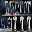 Glass Crystal Trophy
