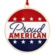 Engravable Patriotic Ornament