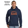 Adult Hoodie 8U 2025 Homecoming Wheaton RAMS