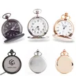 Vintage hand-wind men women chains mechanical pocket watch