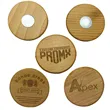Circle Stock Wood Magnets