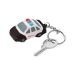 Police Car Shape Stress Ball Keychain