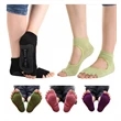Half Toe Non-Slip Yoga Socks With Grips