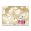 Sparkling Candle Card