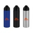 EasyFlow Recycled Aluminum Bottle w Straw Lid