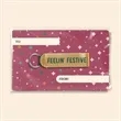 FEELIN' FESTIVE KEY HOLDER MAILER