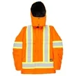 Berne Apparel Safety Striped Arctic Insulated Chore Coat