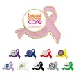 Awareness Ribbon Lapel Pins w/ Custom Logo