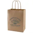 Recycled Natural Kraft Paper Shopper
