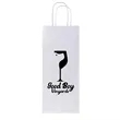 White Kraft Shopping Bag